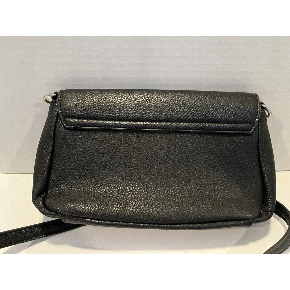Charming Charlie Music Note Black Small Crossbody Purse - Picture 7 of 11
